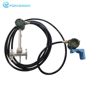 Pokcenser Oem High Accuracy 4-20ma <strong>Pulse</strong> <strong>Output</strong> vortex Ammonia Nitrogen Gas air Flow Meter - Product Image 6