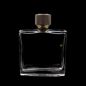 <strong>100</strong> <strong>ml</strong> Custom Printed Private Label square Glass Empty Spray Luxurious Perfume Fragrance Bottle with Cap and Packaging Paper <strong>Box</strong> - Product Image 2