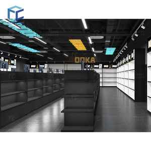 סיגר מקומי סיגריות מותאם אישית סיגר חנות humidor מדפים להציג טבק בסגנון שחור אופנתי