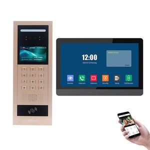Security Home <strong>Access</strong> Control <strong>System</strong> Smart Ip Tcp Video Door <strong>Intercom</strong> <strong>System</strong> for 40 Unit Multi Apartments Building