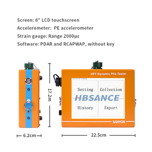 Up to 400 Ms High Strain <strong>Dynamic</strong> Load <strong>Testing</strong> Pile Deep Foundations Tester and Dynamics Analyzer for Sale - Product Image 2
