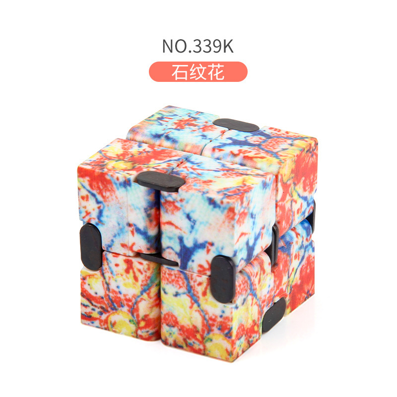 Cubo de Rubik infinito, flor de piedra - 31g