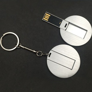 Großhandel Metall Runde USB-Flash-Disk 4GB 8GB 16GB 32GB 64GB Mini-USB-Flash-Laufwerk 2.0 Runde Karte Memory Stick - Product Image 5