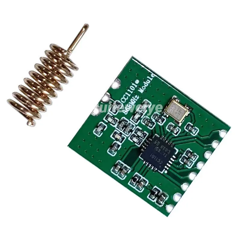 Cc1101 Smart Industriële Draadloze Rf Communicatie Module Spi Transceiver Module 868Mhz Klein Volume Patch Type