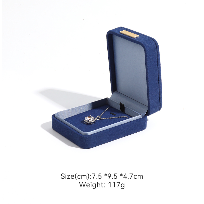 Necklace box blue