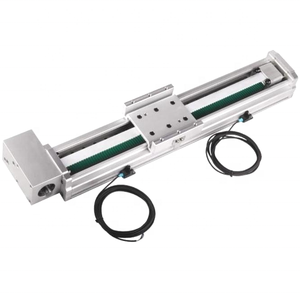 Riel de máquina Cnc, sistema de riel de guía de movimiento lineal accionado por correa, módulo de riel de guía accionado por correa deslizante, actuador lineal - Product Image 1