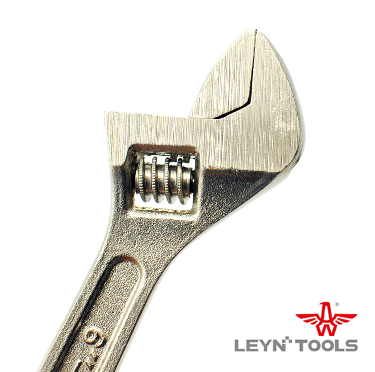 Light Handle Adjustable Metal Spanner Carbon Steel Adjustable Wrench