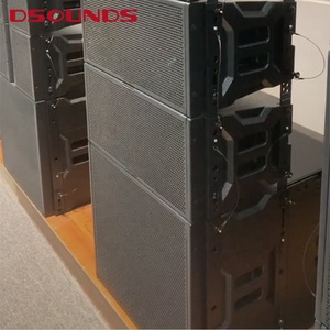 专业低音炮音频双10英寸线阵列扬声器，带双高频驱动器新磁铁扬声器，适用于专业舞台扬声器 - Product Image 3