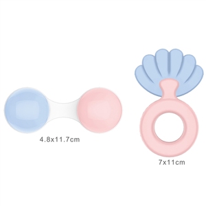 HUANGER HE0114搞笑可爱握手铃铛套装婴儿玩具出牙摇铃