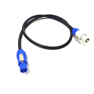 3ft אבקת כבל חשמל <span class=keywords><strong>AC</strong></span> אבקת זרקון פלט 12awg עבור קרן מסך הוביל קרן הזזת ראש אור אור