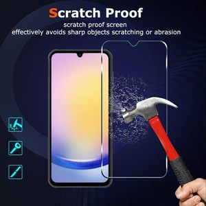 9H Độ cứng chống xước chống sốc HD 2.5D rõ ràng cao cấp Tempered Glass bảo vệ màn hình cho Samsung <span class=keywords><strong>Galaxy</strong></span> A26 A16 - Product Image 3
