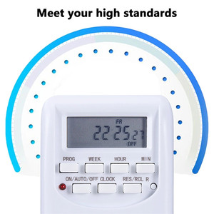 220V-240V 50Hz Eu Plug таймер переключатель садовый автоматический ирригационный энергосберегающий программируемый цифровой таймер - Product Image 3