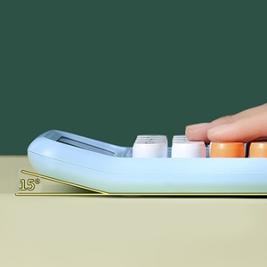 Calculadora de teclado mecánico de 12 dígitos, precio al por mayor, calculadora de examen de estudiante de oficina, pantalla - Product Image 4