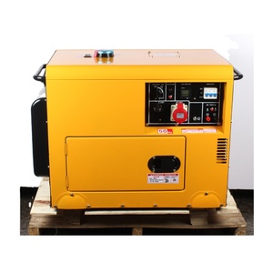 Generador de energía portátil de 5kw, 6kw, 7kw, 8kw, 10kw, 12kw, Groupe, Lectrogne, electrogeno, tipo diésel - Product Image 6
