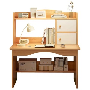 Mesa de ordenador con estantería, muebles de diseño moderno para el hogar y la Oficina, novedad de 2023 - Product Image 1