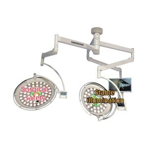 DL-<span class=keywords><strong>LED</strong></span> A <span class=keywords><strong>L5</strong></span> çin hastane operasyon odası çift kubbeler taşınabilir tedarikçiler yuvarlak mobil OT lambası
