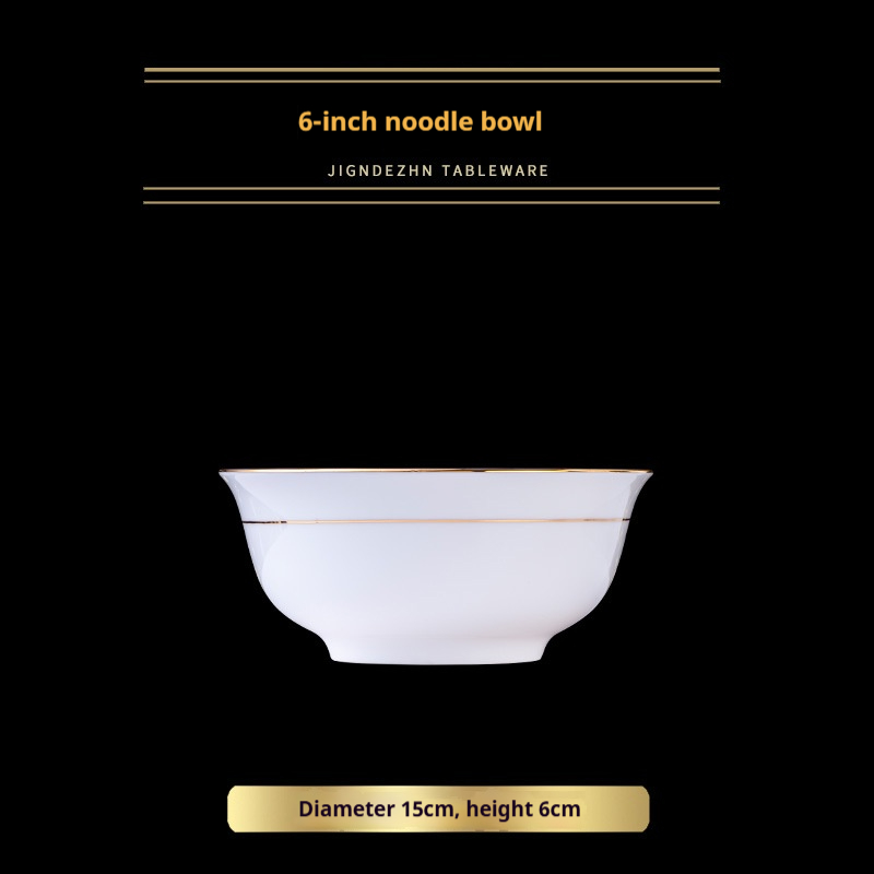 White-6inch bowl