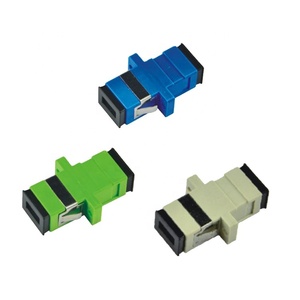 SC/APC LC ST SX光纤到户 (FTTH) 连接器单工/双工光纤适配器/耦合器低插入损耗 - Product Image 1