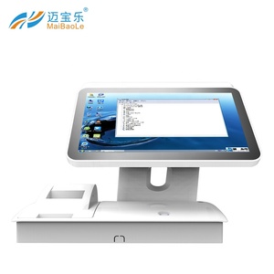 high quality <strong>android</strong> <strong>pos</strong> terminal with printer 15.6 inch screen all in one touch <strong>pos</strong> terminal / systems - Product Image 2