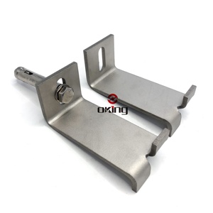 Staffa angolare in marmo con supporto in acciaio inossidabile 201 su e giù per il sistema di fissaggio del rivestimento in pietra - Product Image 4
