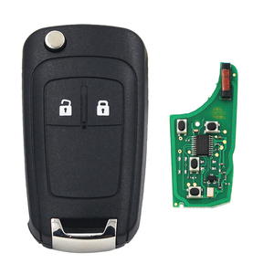 Chevrolet Cruze Aveo Orlando Trax 315MHz/433MHz、46チップHU100 balde用の2/3/4/5ボタン折りたたみ式リモートキー - Product Image 5