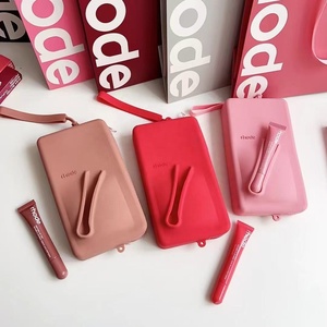 Soft Silicone Waterproof Phone Bag for <strong>Rhode</strong> Phone case with Lip Balm Lip Gloss Makeup Bag for iPhone 17 Pro <strong>Max</strong>
