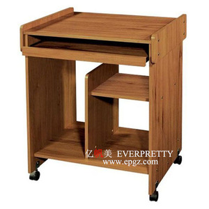 Office <strong>Computer</strong> Furniture Director <strong>Computer</strong> <strong>Table</strong> <strong>with</strong> Keyboard Tray Wooden <strong>Computer</strong> <strong>Tables</strong> <strong>with</strong> Movable Cabinet and CPU Holder - Product Image 6