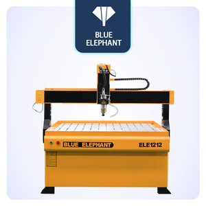 Enrutador CNC de pasatiempo de Color amarillo 1212 barato multifunción para la industria publicitaria - Product Image 2