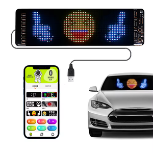 Flexibles LED-Auto-Panel USB 5V Bluetooth-LED-Display Programmier bares Text muster Fernbedienung LED-Bildschirm - Product Image 1
