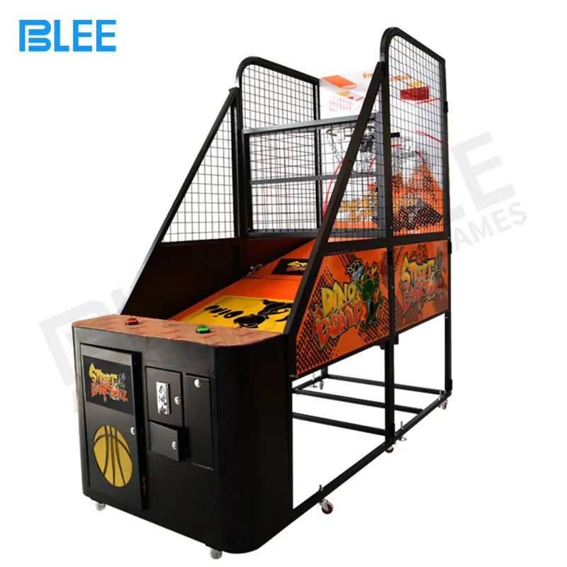Máquina de juego de baloncesto Arcade para parque de atracciones, máquina de juego electrónica de puntuación de baloncesto de tiro interior para Centro Comercial