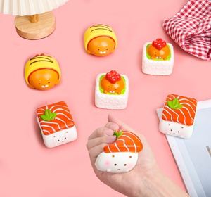 High Quality Soft Sushi Squishy Slow Rising Scented Japanese Foam Squishy <strong>Toys</strong>