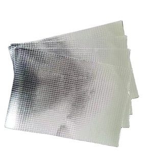 Hiện đại chống cháy kẻ sọc vuông lưới vải cho đường ống hơi dầu thân thiện với môi vật liệu cách nhiệt với các tính năng chống nấm mốc - Product Image 1