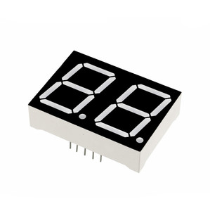 Gemeinsames Kathoden-Ultrahelles Rot Bernstein-Weiß 0,8 Zoll 7 Segmente 2-Zahl-LED-Display - Product Image 1
