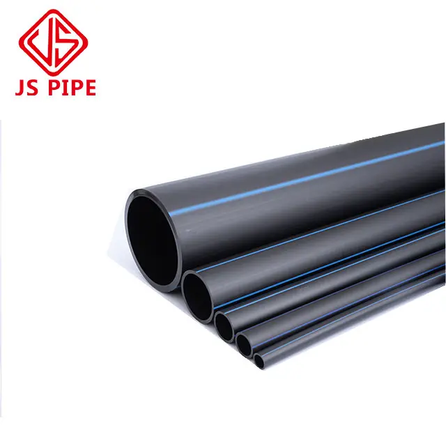 Hoch flexibles HDPE-Hartplastik-Erdwärme pumpen rohr für unterirdisches Wasser HDPE-Material Perforiertes Rohr 180mm 315mm