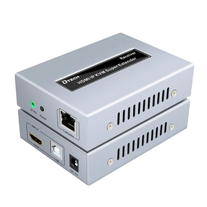 DTECH HDMI USB KVM扩展器在IP LAN单Cat5e/6高达120米390英尺，带IR支持的USB鼠标扩展 - Product Image 1