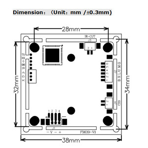 Kit de cámara CCTV de 1,0 M, WIFI, módulo Wi-Fi, cámara IP HD, placa WiFi NVR - Product Image 3