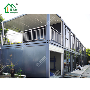 Casa contenedor prefabricada apilable de 20 pies, edificio modular de lujo para apartamentos - Product Image 3