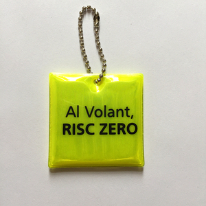 定制形状高可见性pvc反光钥匙扣 - Product Image 4