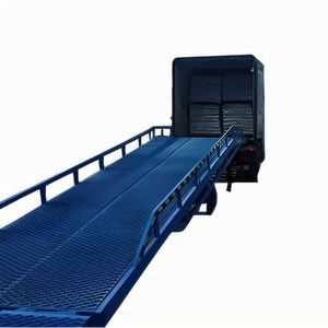 Strong frame boarding bridge hydraulic <strong>loading</strong> dock fixed boarding bridge for truck <strong>Loading</strong>