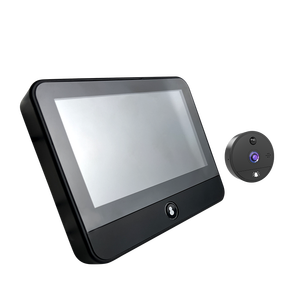 4.3 Inch Wifi Peephole Door Viewer Camera 2K FHD High Resolution Video <strong>Intercom</strong> Night Vision PIR Motion Detection Big Battery - Product Image 4