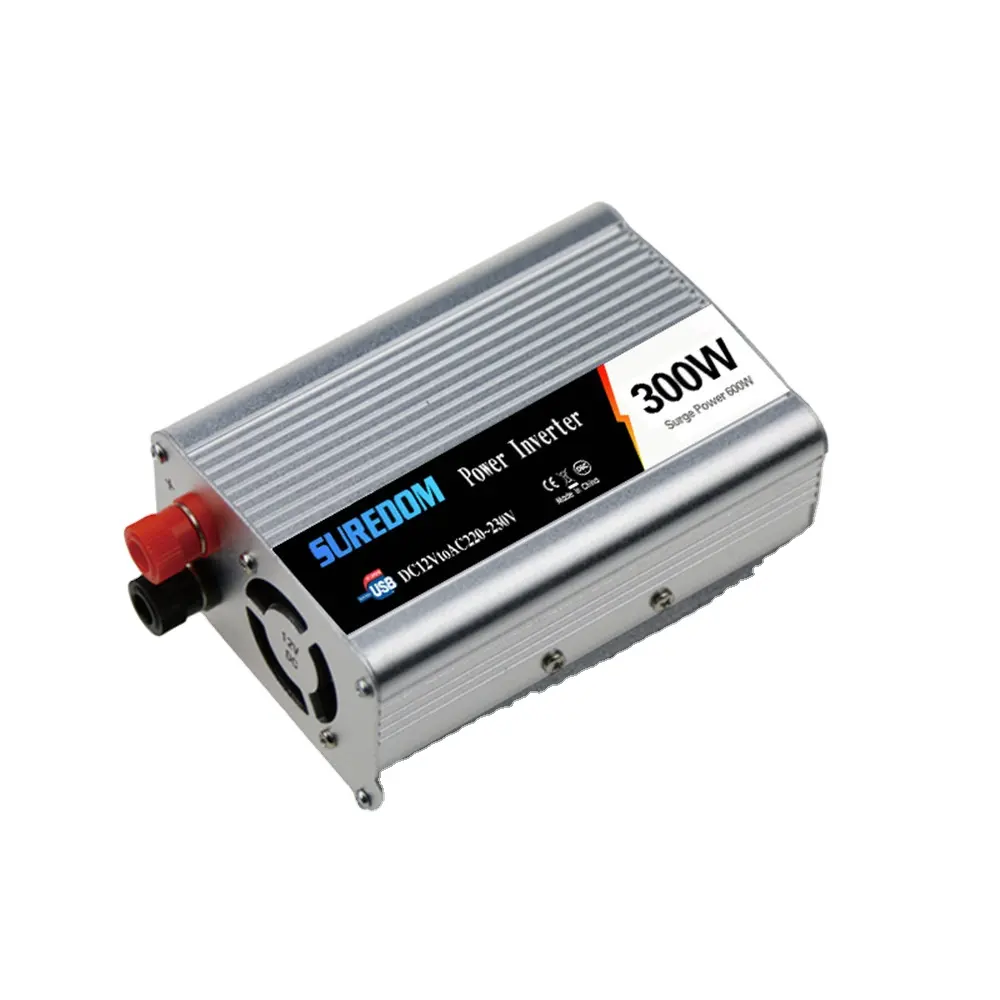 Suredom 300w 400w 500w 600w Inverter per auto 12v 220v Dc al convertitore Ac 50hz con porte USB