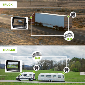 Luview Fábrica Vendas Diretas Semi Caminhão Câmera Sistema 4 Split Hd Tela 2Ch 3Ch 4Ch Vídeo <span class=keywords><strong>Multi</strong></span> Car <span class=keywords><strong>Camera</strong></span> Monitor <span class=keywords><strong>System</strong></span>