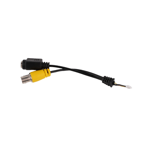 Özel Y kablo Molex/JST 9 Pin 4Pin Mini Din araba kamera kablosu 9 Pin konnektör RCA AV kablosu - Product Image 4