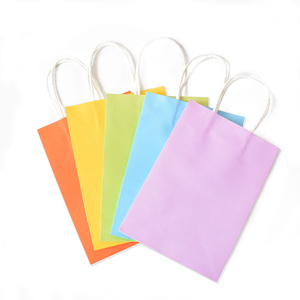 Kraft Paper Bag with Twisted <strong>String</strong> <strong>Handle</strong> for Food Packaging - Product Image 4