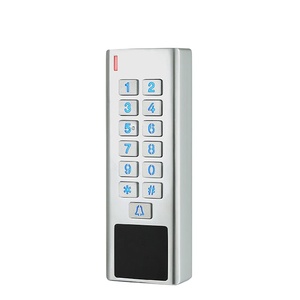 Metall tastatur Ip68 Wasserdichte Tür kontroll systeme Em ID-Karte Tastatur leser Standalone-Tür Rfid-Zugangs kontrolle - Product Image 4