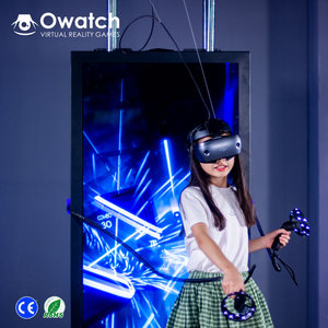 Низкая инвестиция коммерческое самообслуживание VR машина с большим экраном 9D VR стоящая платформа для HTC VIVE - Product Image 6