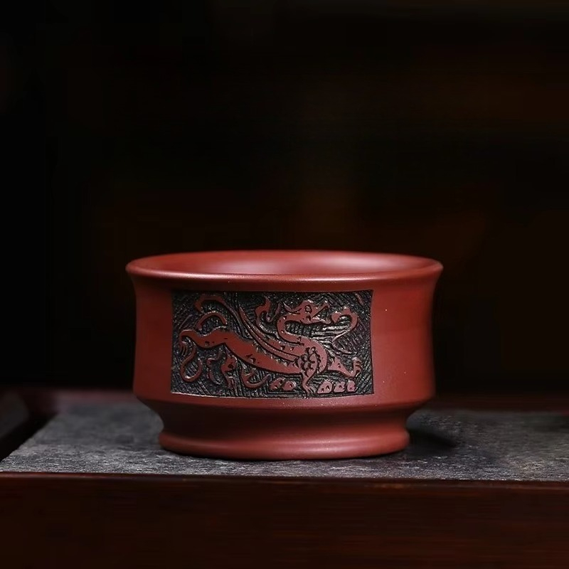 Purple clay-Dragon travel the world