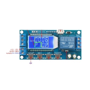 XY-LJ02 DC 6-30V Micro-USB-Digital-LCD-Anzeige Zeit verzögerung relais modul Steuer-Timer-Schalter Trigger-Zyklus-Modul - Product Image 3