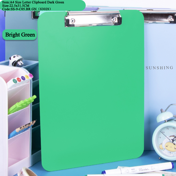 C05A Clipboard Bright Green