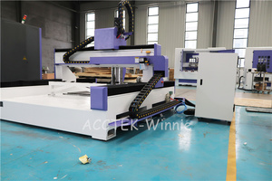 Máquina cortadora de madera multifunción personalizada de alta calidad para carpintería ATC 4 Axis Cnc Router Machine - Product Image 6